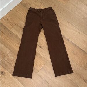 Brandy Melville Chocolate Brown Chinos